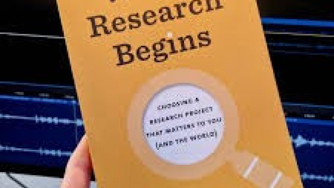 בעקבות הספר: where research begins